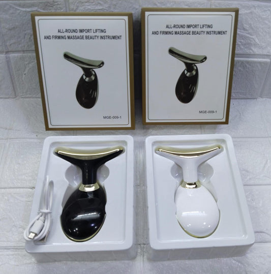 EMS Facial & Neck Massager – Red Light Therapy, Anti-Wrinkle