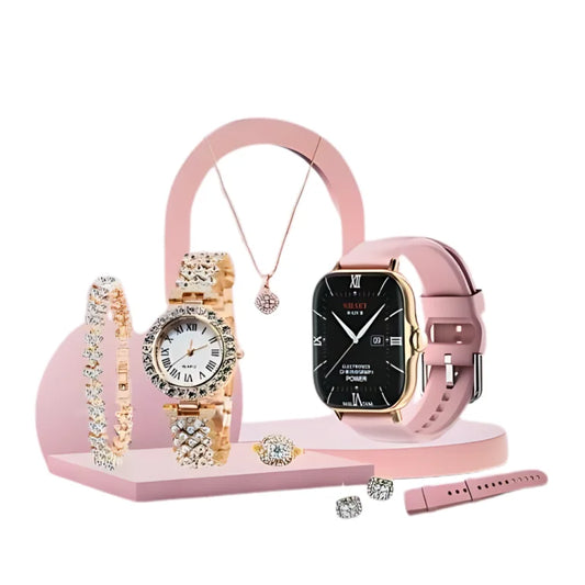 A58 Plus 6-in-1 Smartwatch for Women – Perfect Gift