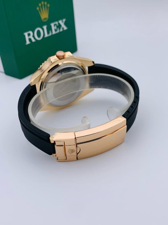 Rolex Stylish Watch For Men Adjustable Rubber Strap | Heavy Master Lock