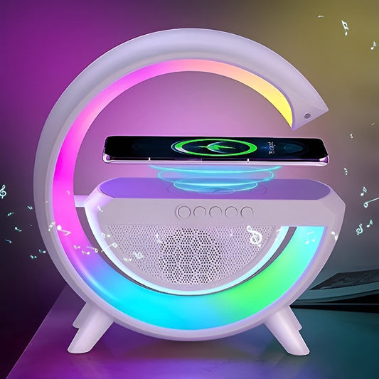G-Shaped RGB Table Lamp with Wireless Charger – BT2301